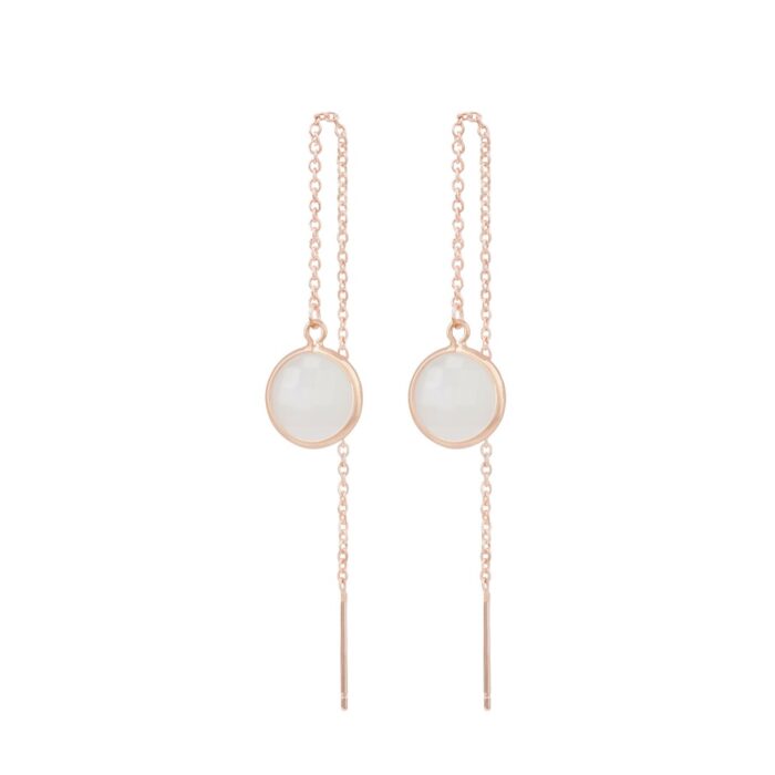 White Serenity Earrings