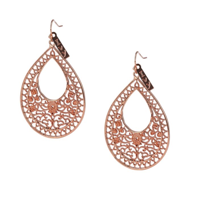 Rose Gold Heritage Earrings