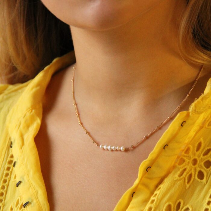 Subtle Shimmer Ketting - Parels - Afbeelding 2
