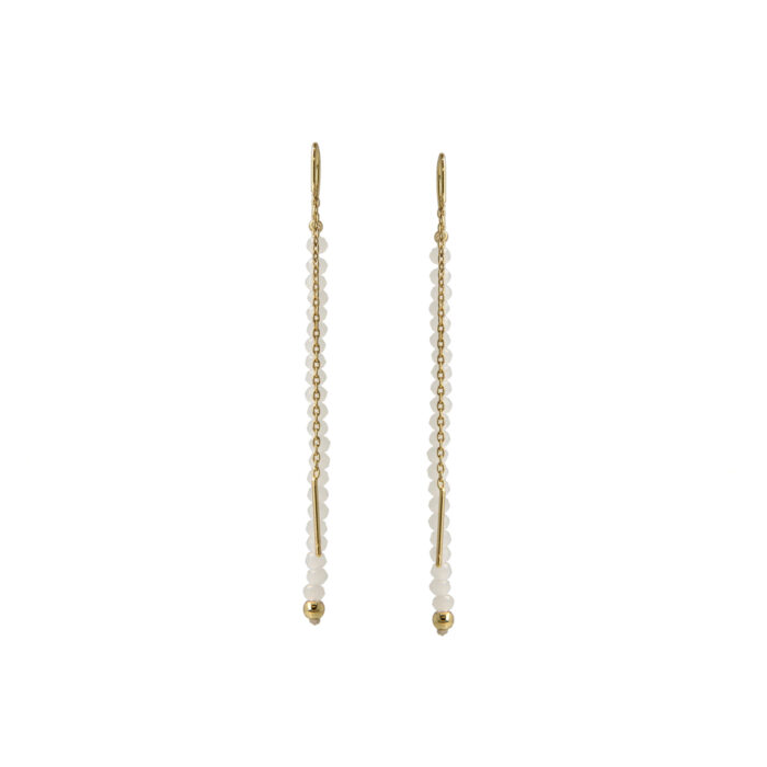 Amy Earhangers White - Afbeelding 5