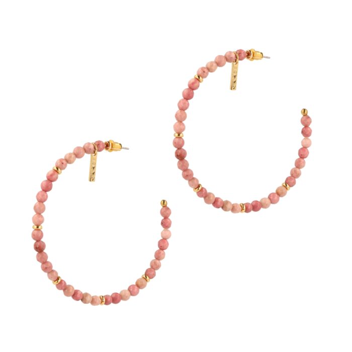 Pink Hoops