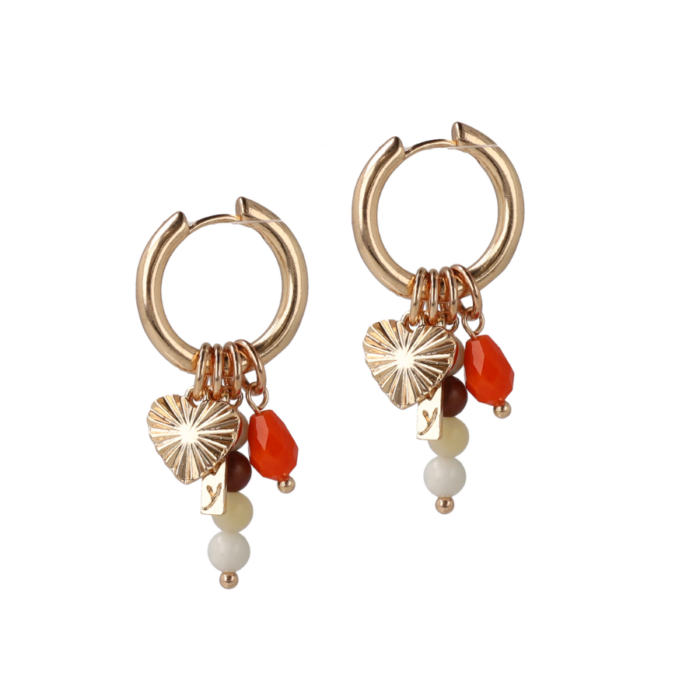 Mini Hoops Coral