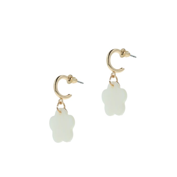 Flower Shell Earrings - Image 3