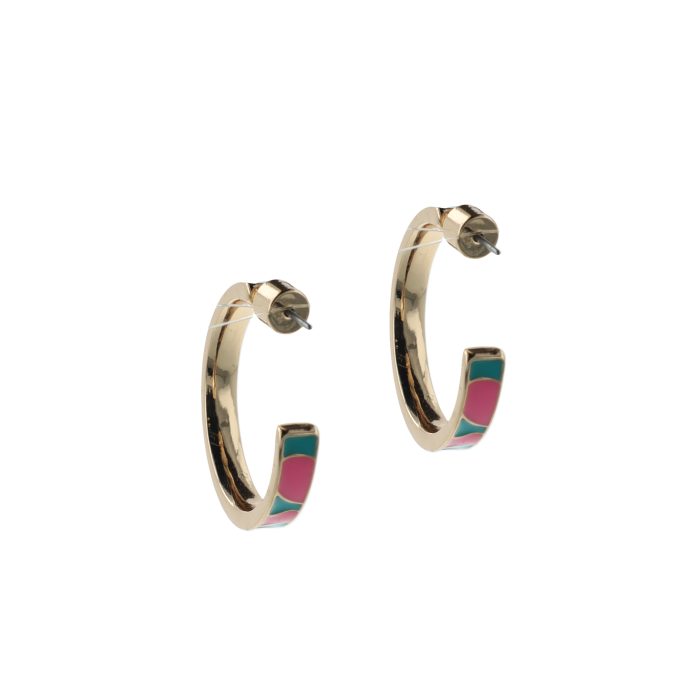 Colorful Enamel Hoops - Image 5
